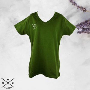 Women's Montauk Beach Club Women V-Neck T-Shirt Pink XS-XL